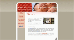 Desktop Screenshot of bodiesandbacks.com